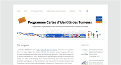 Desktop Screenshot of cit.ligue-cancer.net